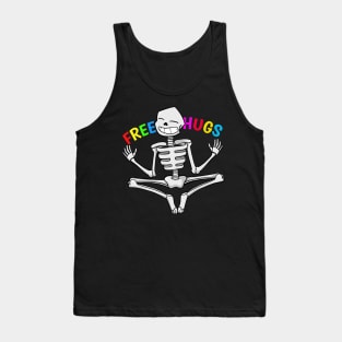 Autism Halloween Dabbing Skeleton kids Halloween 2020 Tank Top